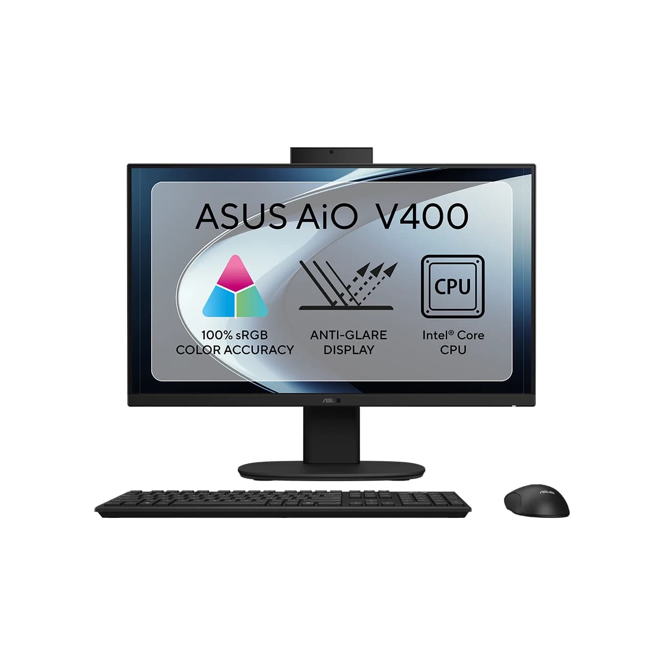 Monoblok ASUS V400 AiO V440VA-BPC0140, 23.8", Intel 5 210H, 16GB DDR5, 256GB G4 (90PT03XB-M0BS30)