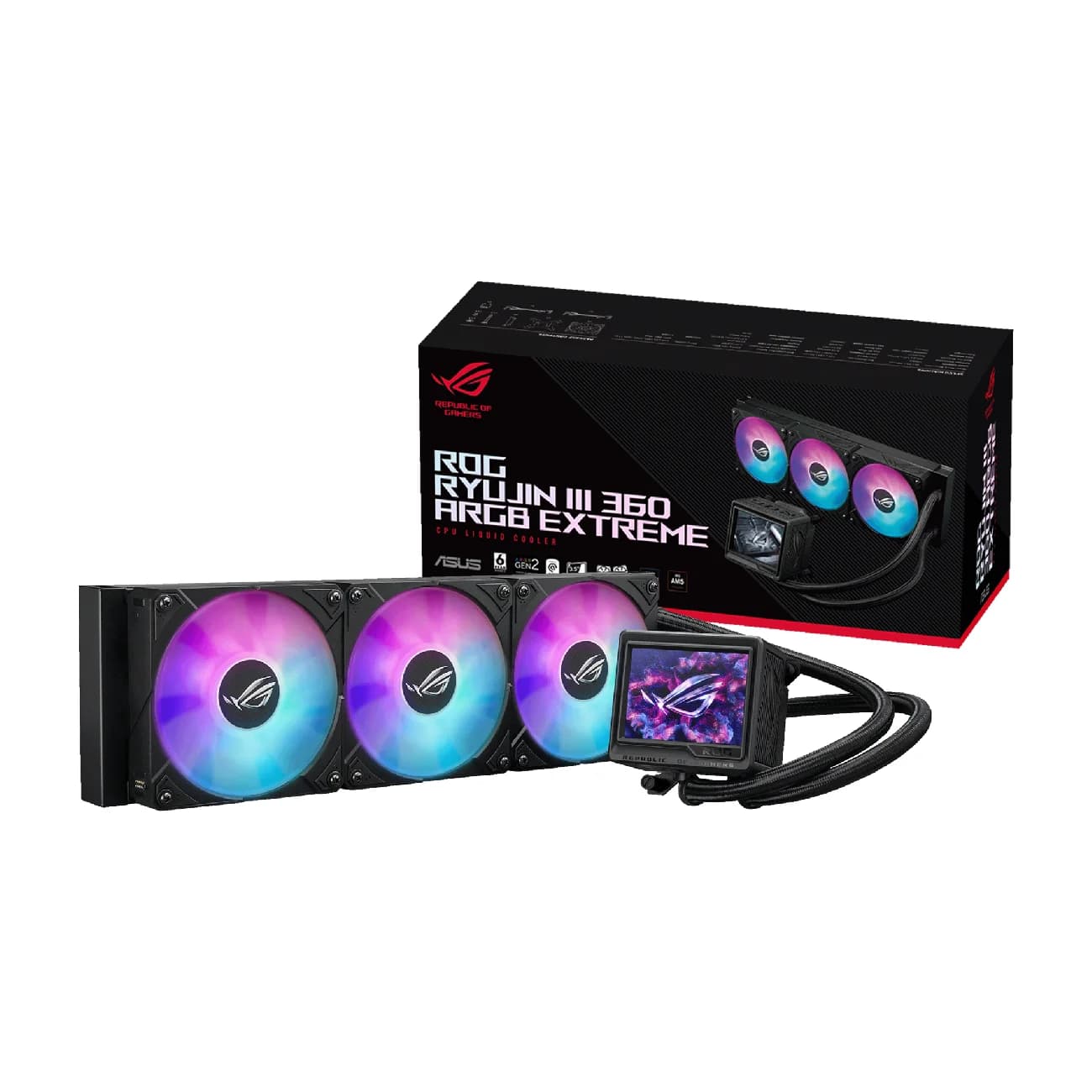Su soyutma sistemi ASUS ROG RYUJIN III 360 ARGB Extreme (90RC0131-M0EAY0)