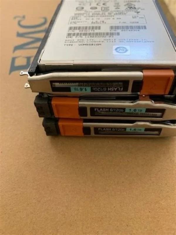 EMC 1.6tb 2.5 SSD Fast Cache for Unity (D3-D2S12FXL-1600)