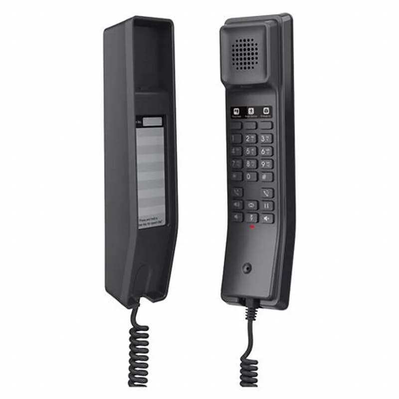 IP telefon Grandstream GHP611, 2 xətt, PoE, qara