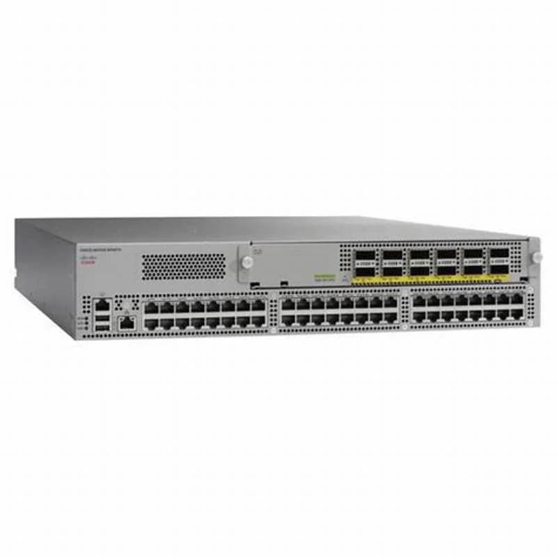 Cisco Nexus 9300 48p 1/10GBASE-T+Add uplink, Switch, 10.000 Mbps (N9K-C9396TX)