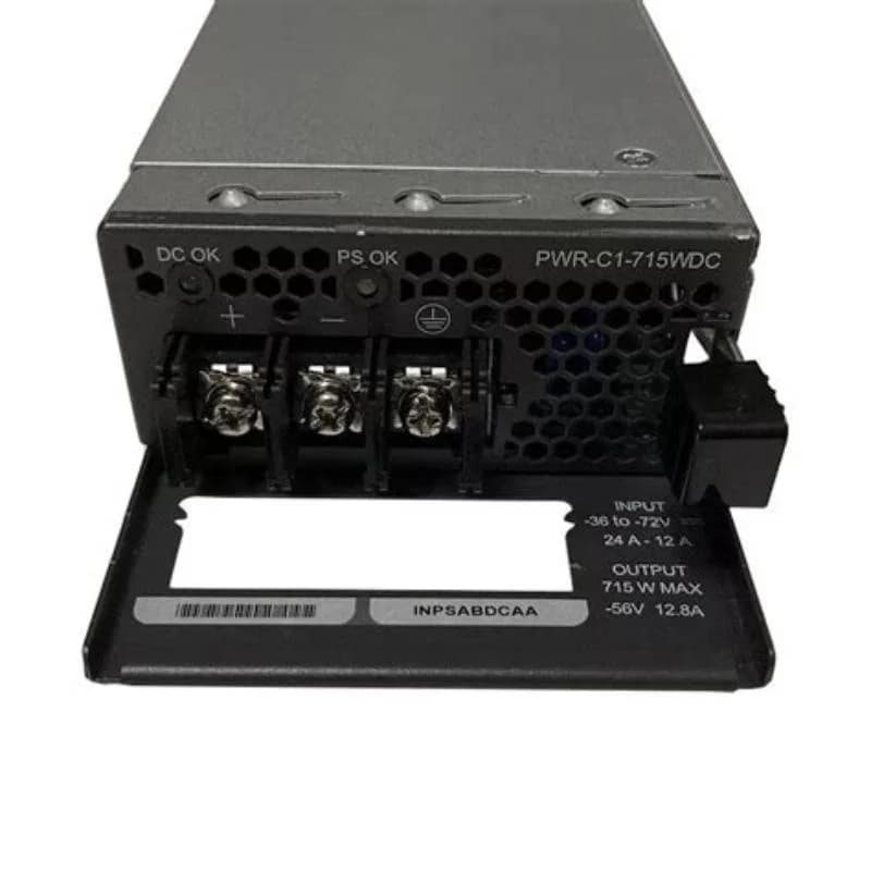Cisco 715W DC Power Supply (PWR-C1-715WDC)