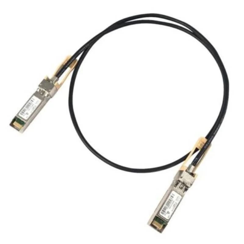 Cisco Passive Copper Cable, 25GBase-CR1 direct attach cable, SFP28 to SFP28, 1 m, twinaxial, SFF-8402/IEEE 802.3by, black (SFP-H25G-CU1M)