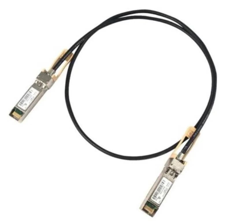 Cisco SFP28 Passive Copper Cable, Direct attach cable, SFP28 to SFP28, 2 m, twinaxial, SFF-8402/IEEE 802.3by (SFP-H25G-CU2M)