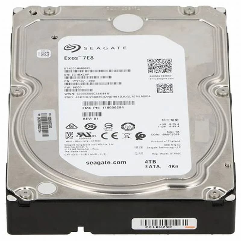 EMC 4TB 7.2K LFF 6G SATA HDD Isilon A200 H400 H500 (005052330)