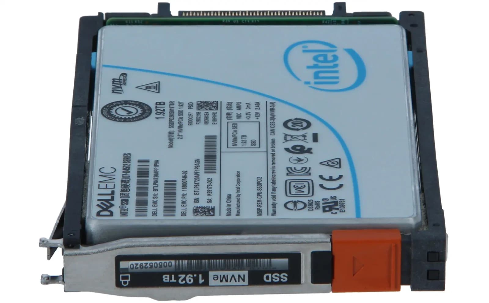 EMC PowerStore 1.92TB SSD SFF FIPS NVMe (005053702)