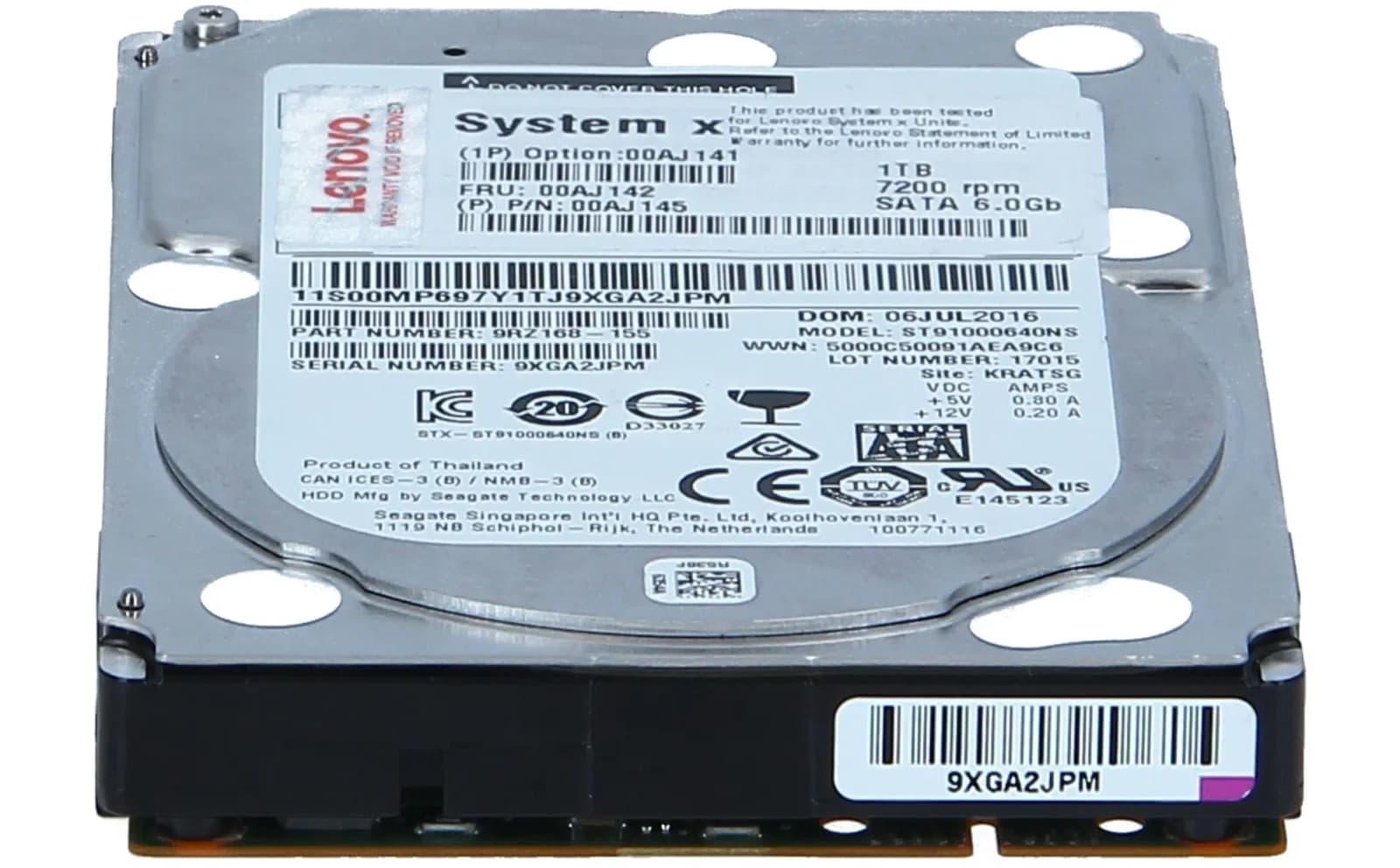 Сервер aksesuarı Lenovo 00AJ141 (00AJ141)