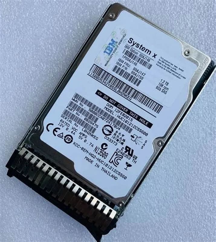 Lenovo Gen3, Жёсткий диск, 1.2 TB, Hot-Swap, 2.5" (6.4 cm) (00AJ146)