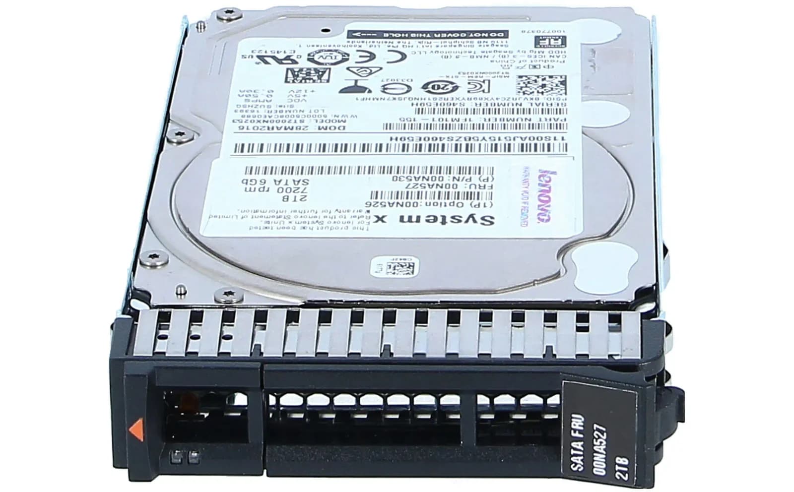 Lenovo Gen3 512e, Жёсткий диск, 2 TB, Hot-Swap, 2.5" (6.4 cm) (00NA526)