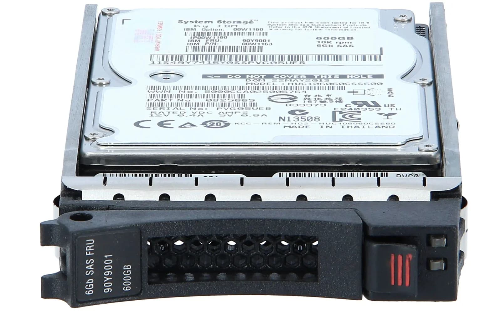 IBM 600GB 10K 6GB 2.5INCH SAS HDD (00W1160)