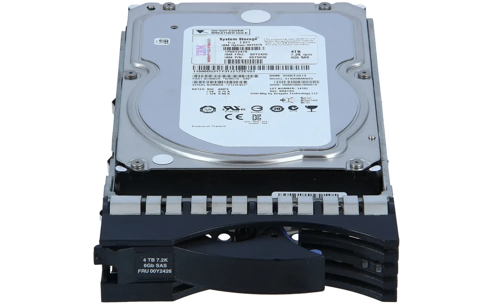 IBM 4TB 7.2K 3.5 Inch NL HDD (00Y2426)