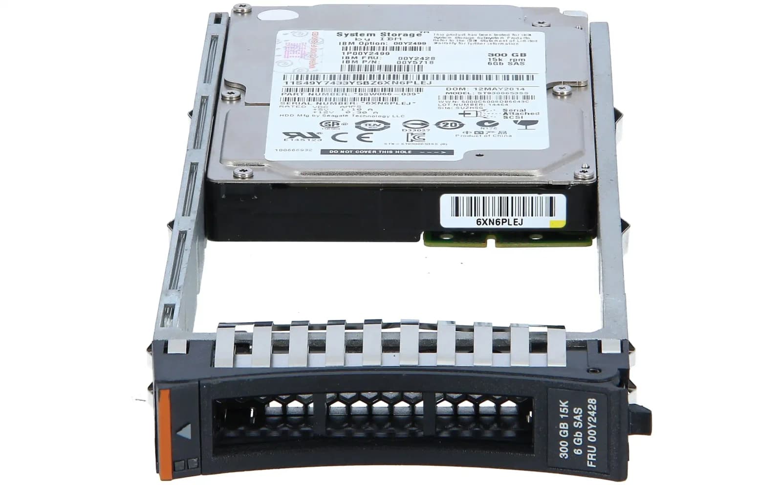 IBM 300GB 15K 2.5 SAS HDD (00Y2428)
