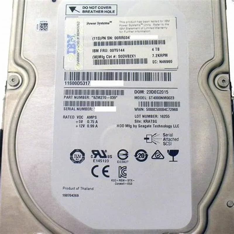 IBM 00Y5144, 3.5 Zoll, 4000 GB, 7200 RPM (00Y5144)
