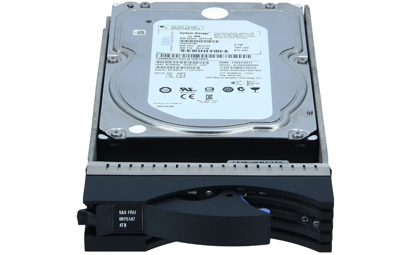 IBM sərt disk, 4 TB, daxili, 3.5" (8.9 cm) (00Y5148)