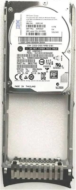 IBM Lenovo, Жёсткий диск, 1 TB, Hot-Swap, 2.5" (6.4 cm) (00Y5809)