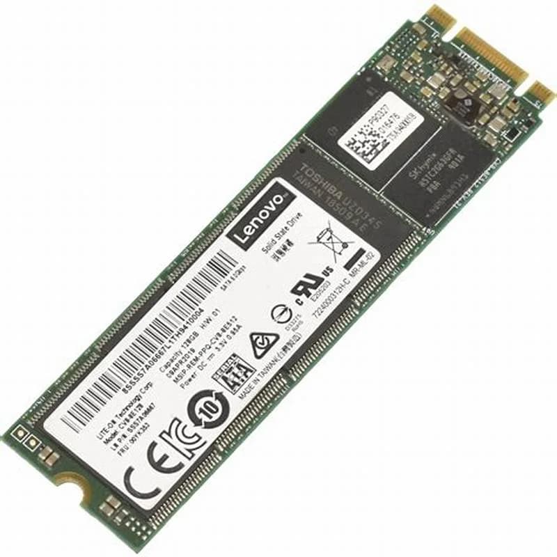 Lenovo 128GB M.2 6G NHS SATA SSD, Solid State Disk, m.2 SATA (00YK353)