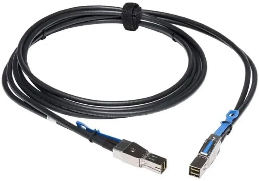 Lenovo Serial Attached SCSI (SAS) cable 2 m 12 Gbit/s Black (00YL849)