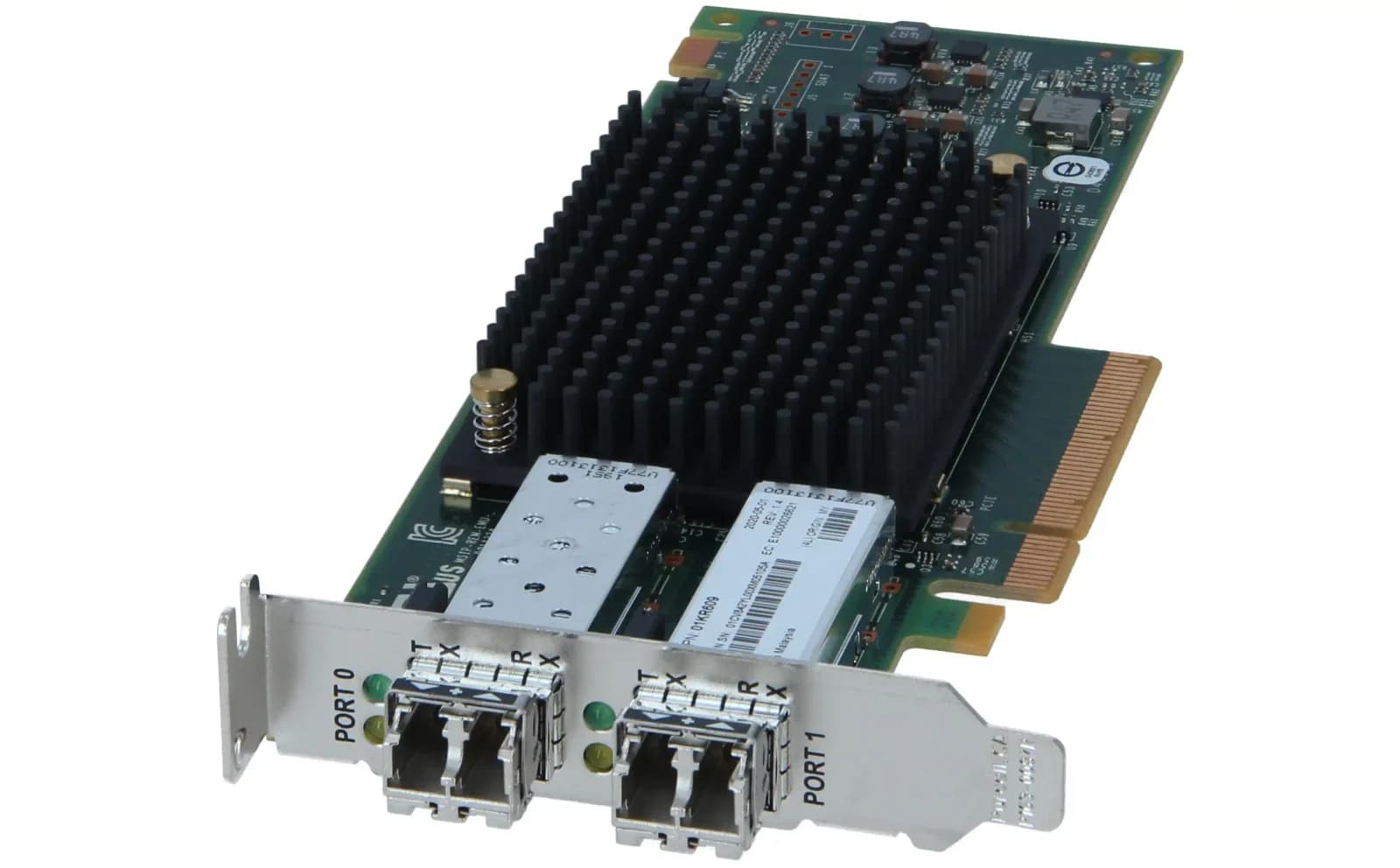 Lenovo Emulex 16Gb Gen6 Fibre-Channel Dual-port Host Bus Адаптер (01CV842)