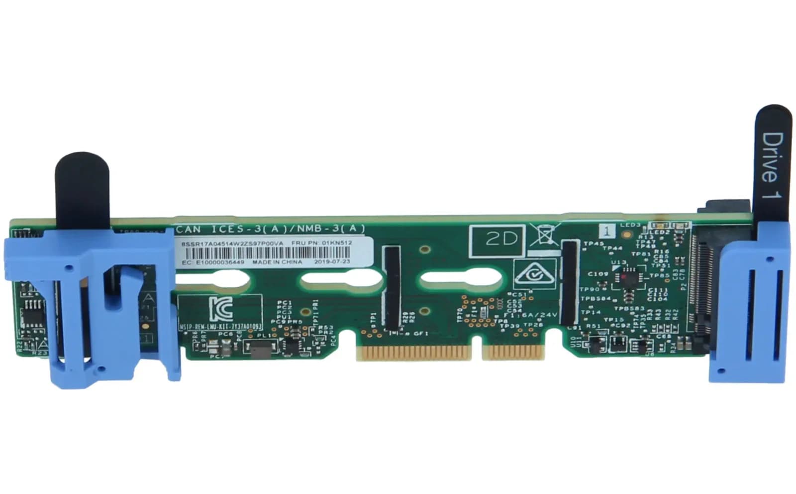 Lenovo ThinkSystem M.2 with Mirroring Enablement Kit (01KN512)