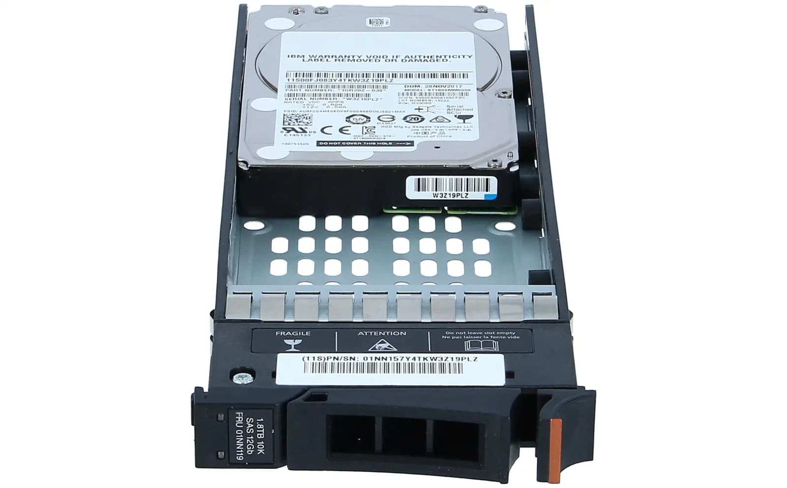 IBM Lenovo 1.8Tb 10K 6Gbps 2.5in, sərt disk, Serial Attached SCSI (SAS) (01NN119)
