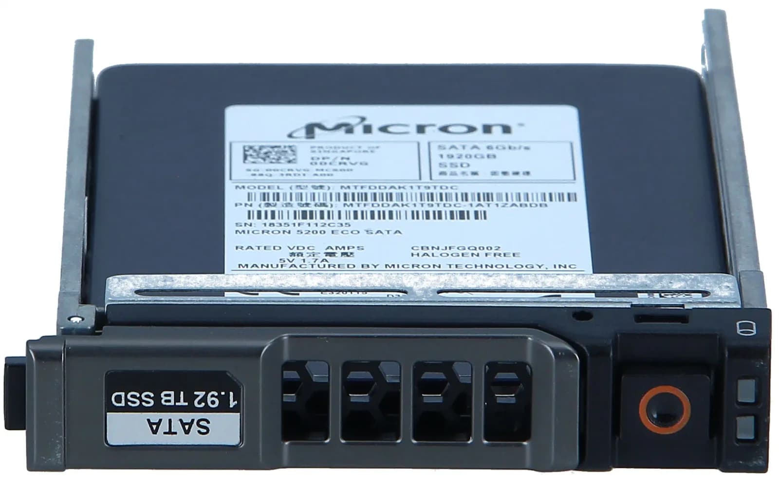 DELL 1.92TB SSD 2.5 SATA 6G RI (02N55)