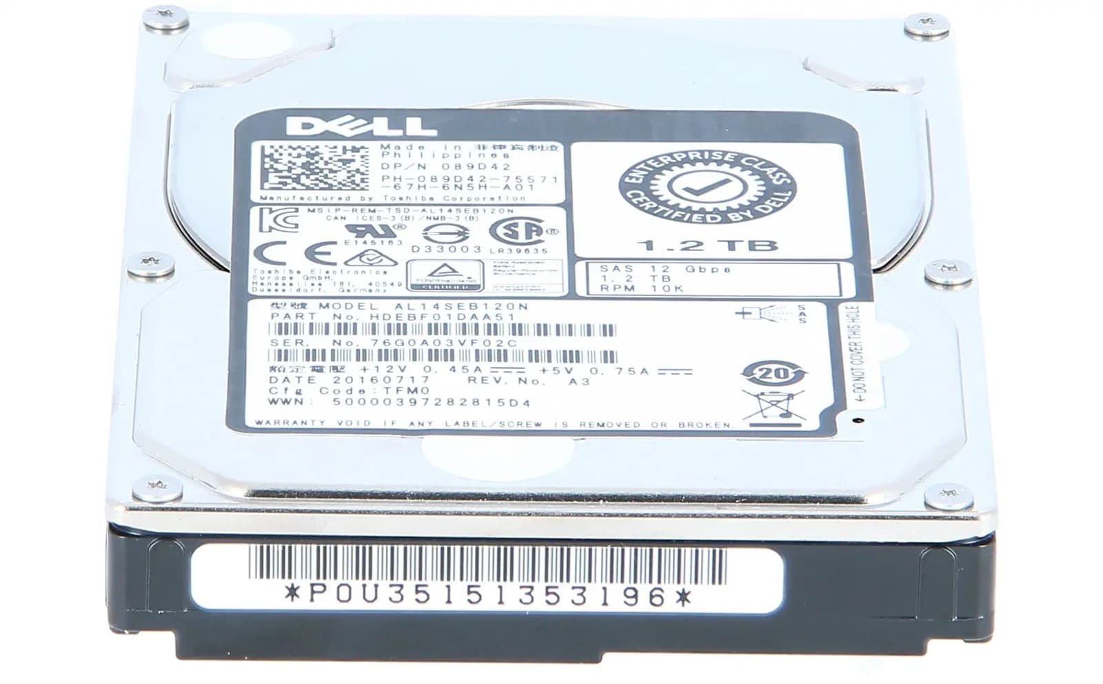 Сервер aksesuarı DELL 089D42 (089D42)
