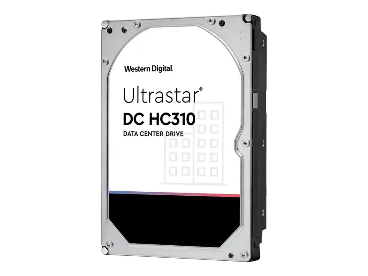 Western Digital Ultrastar DC HC310 HUS726T4TALE6L4, Жёсткий диск, 4 TB, внутренний, 3.5" (8.9 cm), SATA 6Gb/s, 7200 rpm, Puffer: 256 MB (0B36040)