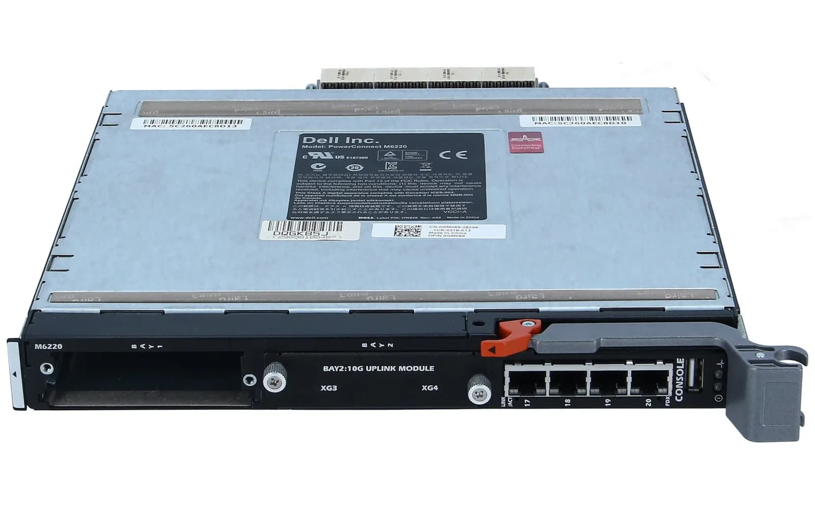 DELL Switch Ethernet PowerConnect M6220 24-Port (0GM069)