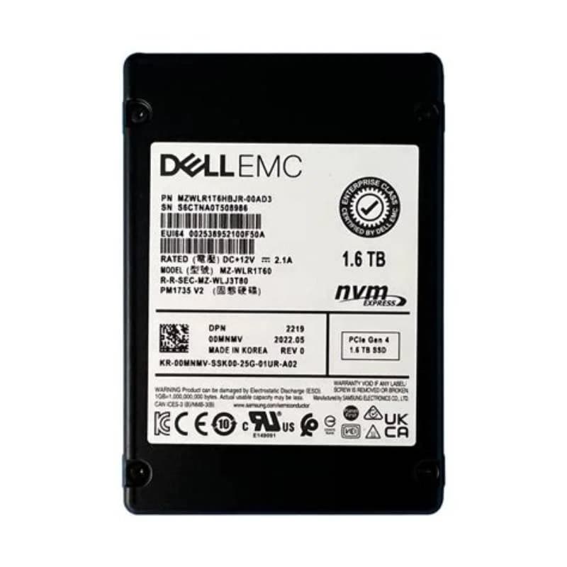 DELL 1.6TB 2.5" GEN4 U.2 MU PCIE NVME SSD (0MNMV)