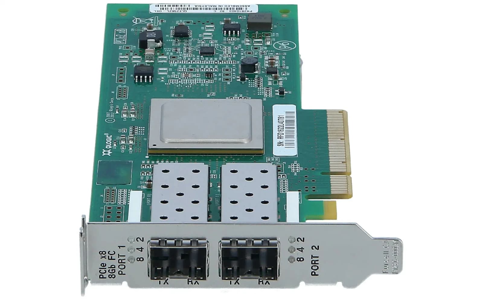 Dell, 8GB DUAL PORT HBA PCI-E QLE2562 (0RW9KF)