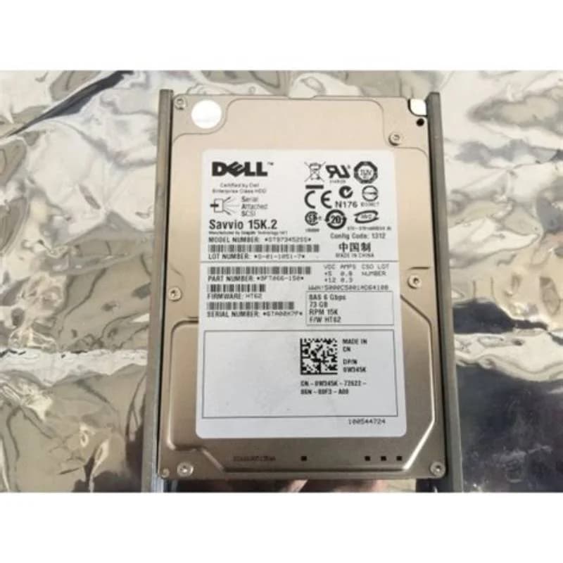 DELL HDD 72GB 6G SAS 15k 2.5", ST973452SS (0W345K)