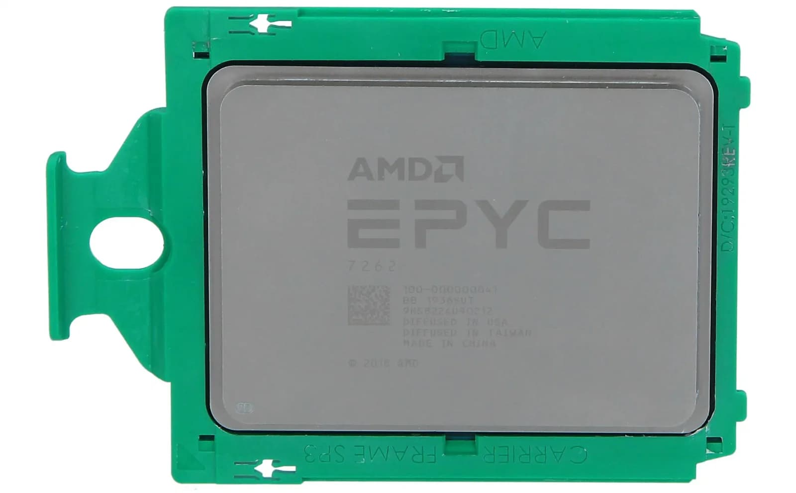 AMD EPYC 7262, 3.2 GHz, 8-core, 16 threads (100-000000041)
