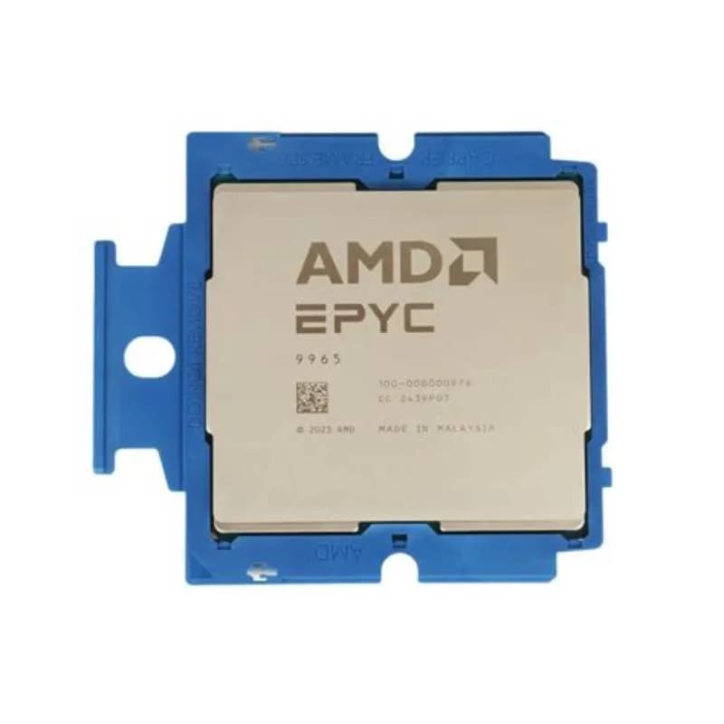 AMD EPYC 9965, 2.25 GHz, 192-core, 384 threads, 384 MB cache, Socket SP5 (100-000000976)