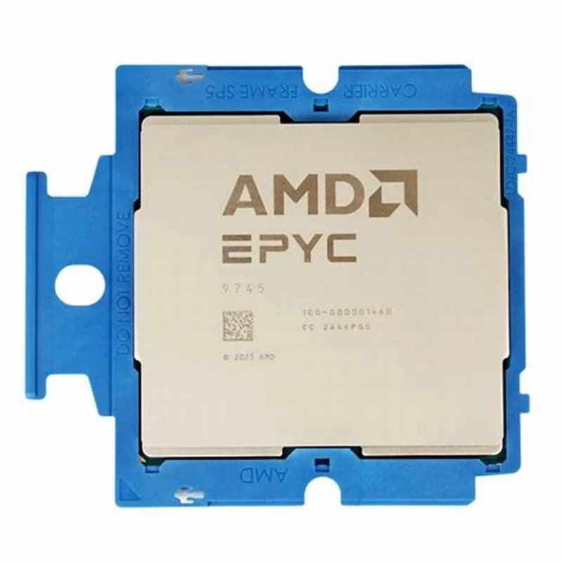 AMD EPYC 9745, 2.4 GHz, 128-core, 256 threads, 256 MB cache, Socket SP5 (100-000001460)