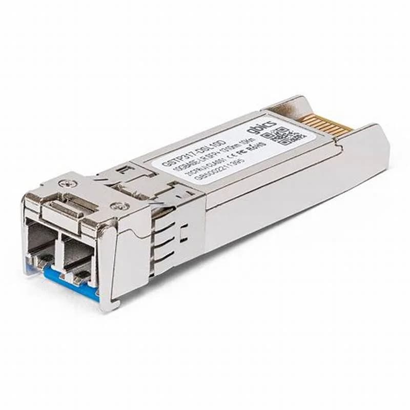SFP+ transceiver module, 10GbE, 10GBase-LR, LC single-mode, up to 10 km, 1310 nm, Brocade compatible (10G-SFPP-LR-C)