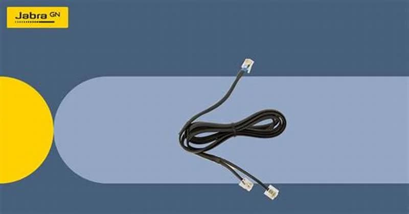 Jabra Siemens DHSG cable, Headset-Кабель, üçün Jabra GN 9120, GN9120, GN9350, GN9350e (14201-10)