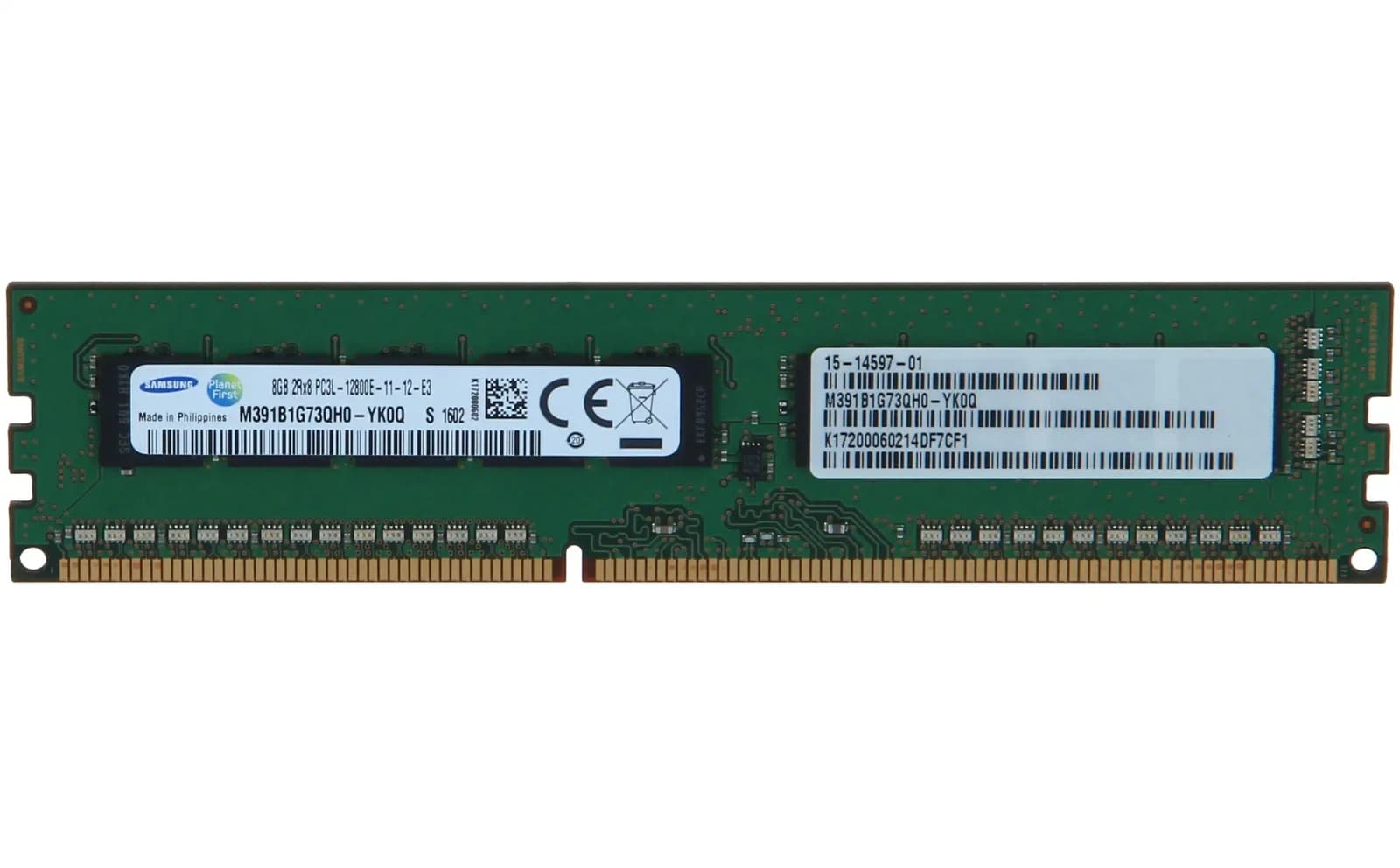 Cisco 8GB 1600MHz 2Rx8 240 Pin ECC DDR3 (15-14597-01)