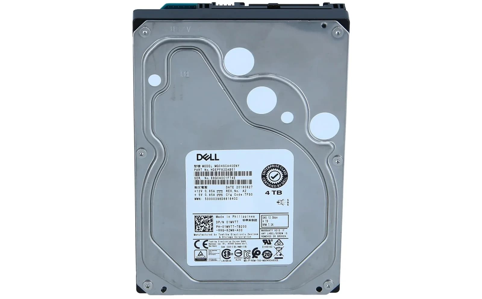 Dell 1MVTT, 3.5 Zoll, 4000 GB, 7200 RPM (1MVTT)