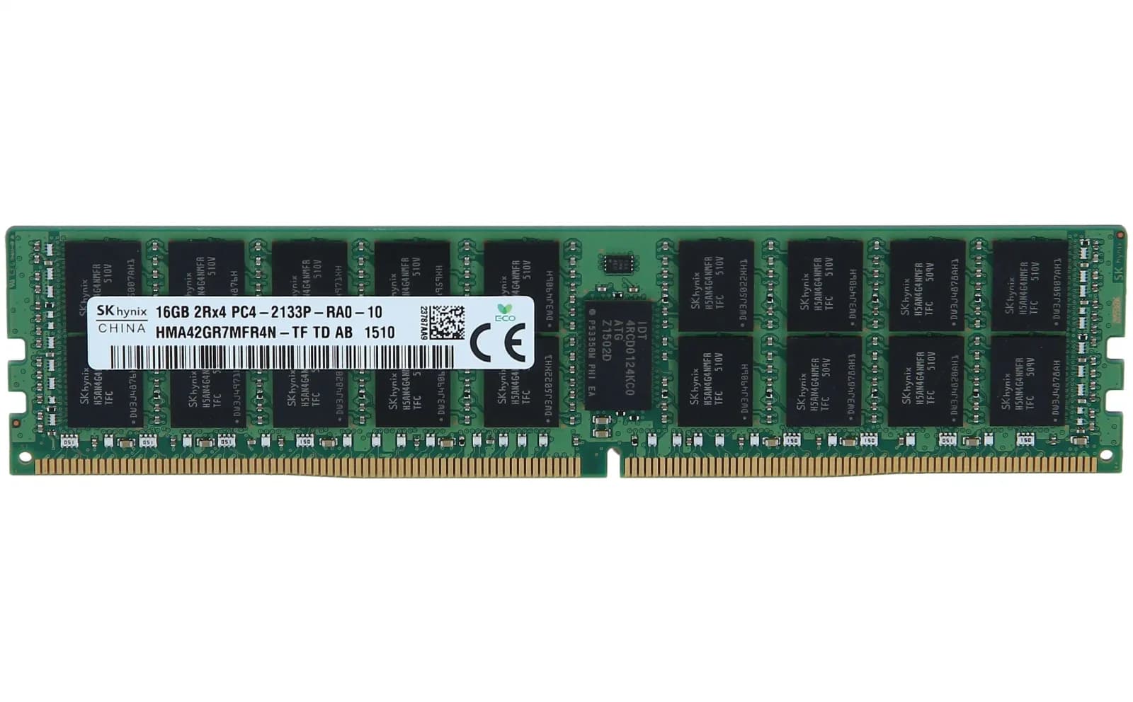 DELL 16GB 2Rx4 PC4-2133MHz ECC DIMM (1R8CR)