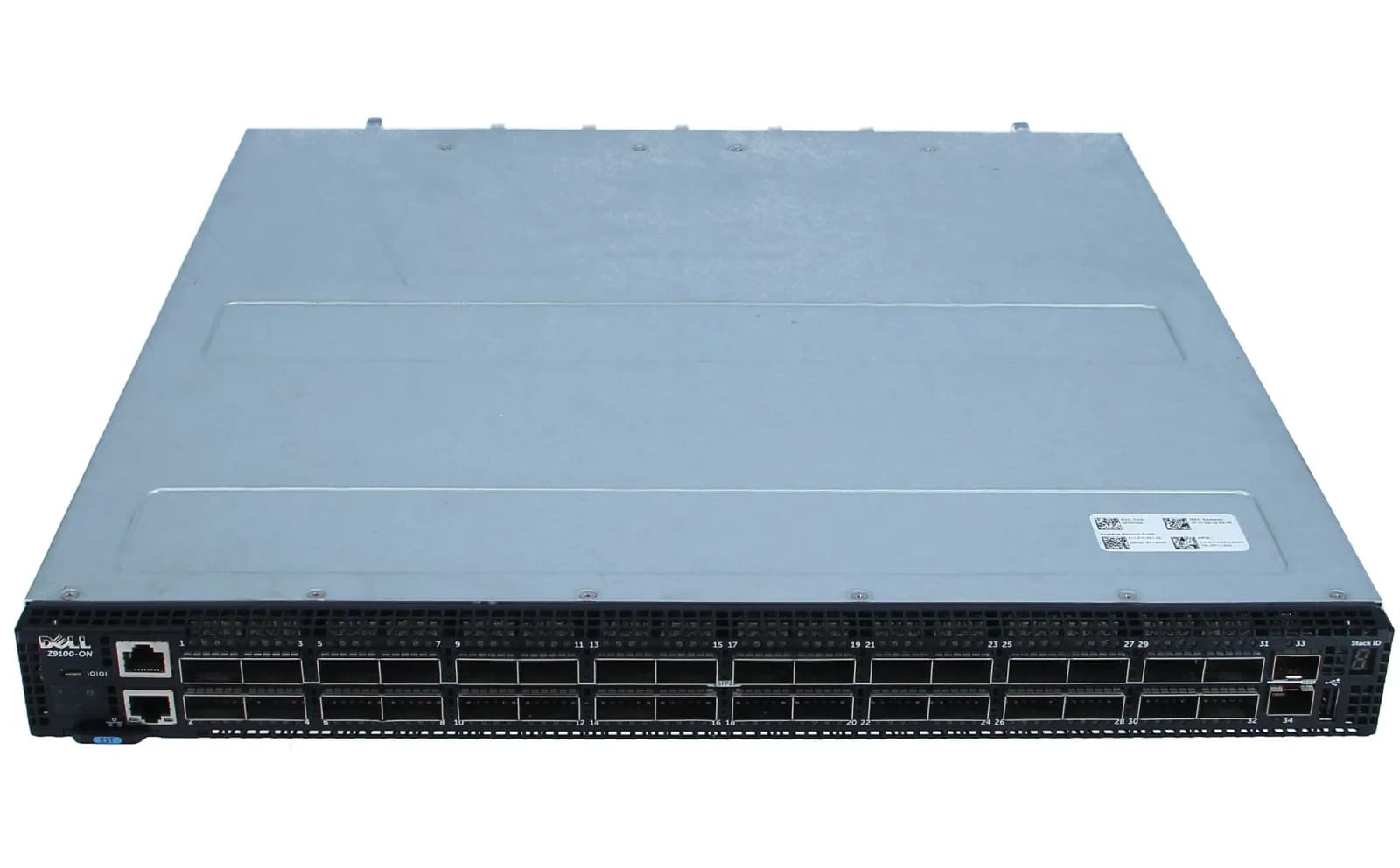 DELL Networking Z9100-ON, Switch, L3, Managed, 32 x 100 Gigabit QSFP28 + 2 x 10 Gigabit SFP+ (210-AESX)