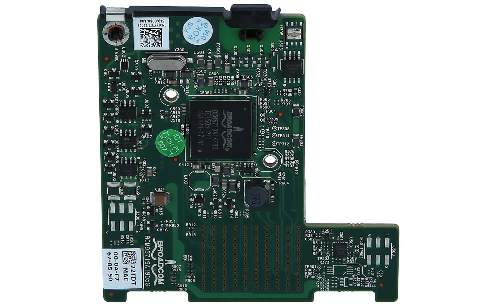 Dell CRD NTWK BCOM 1G QP Mezz (22TDT)