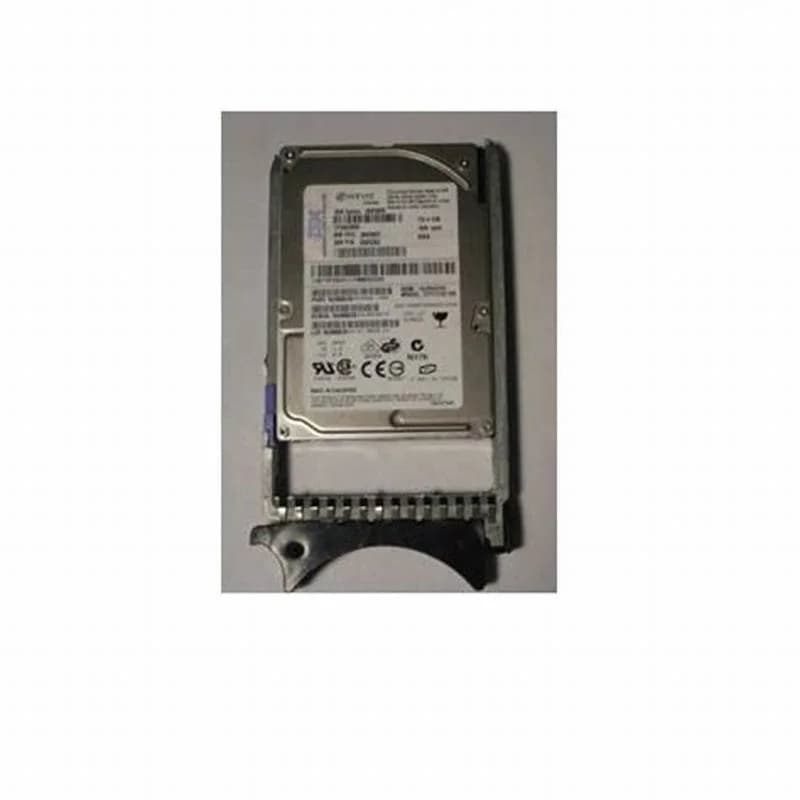 IBM 73.4 GB 10.000 RPM 2.5-inch SAS Hot-Swap Hard Disk Drive FRU 26K5657 PN 26K5262 (26K5262)