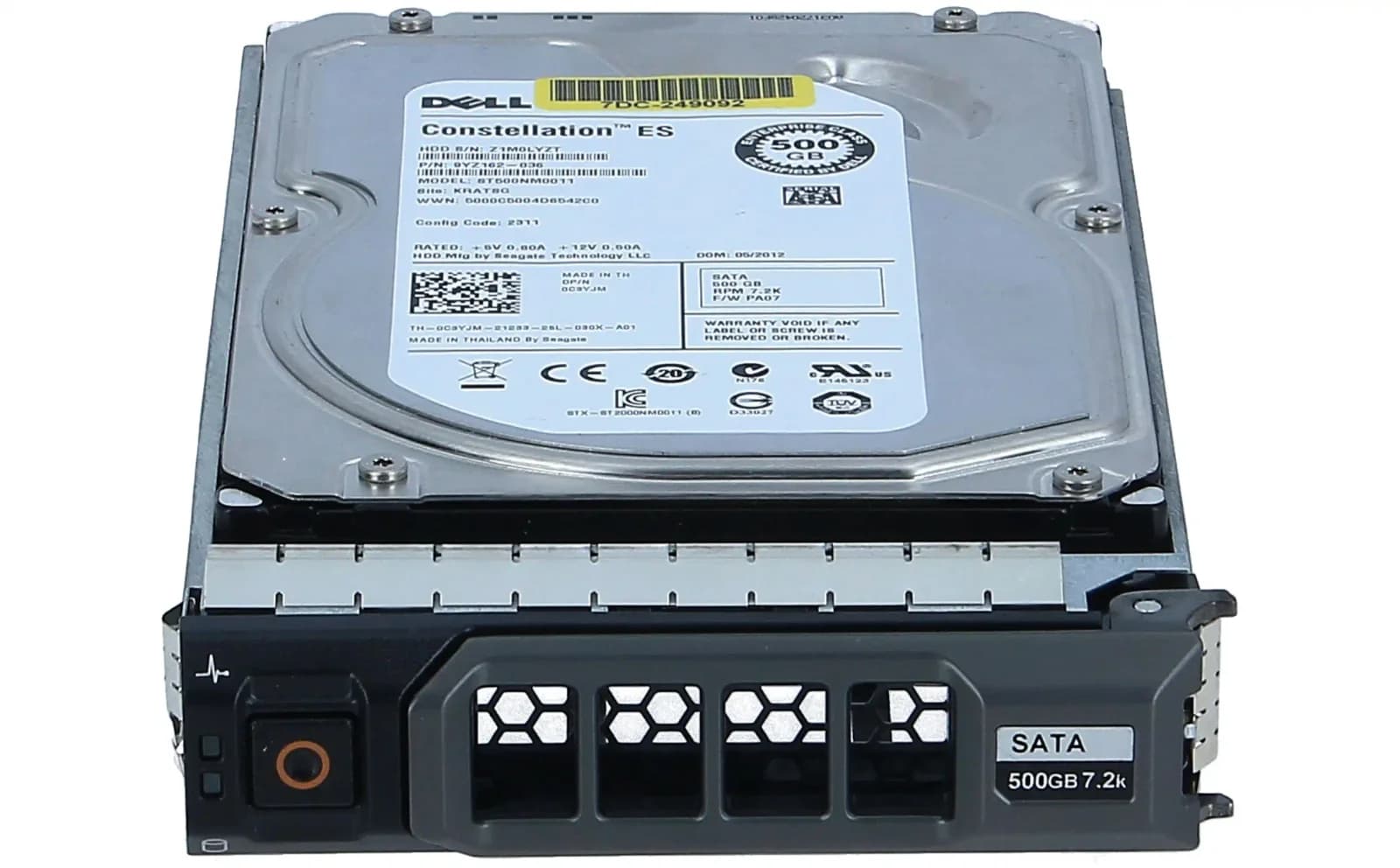 DELL 500GB 7.2K SATA HDD (2R42K)