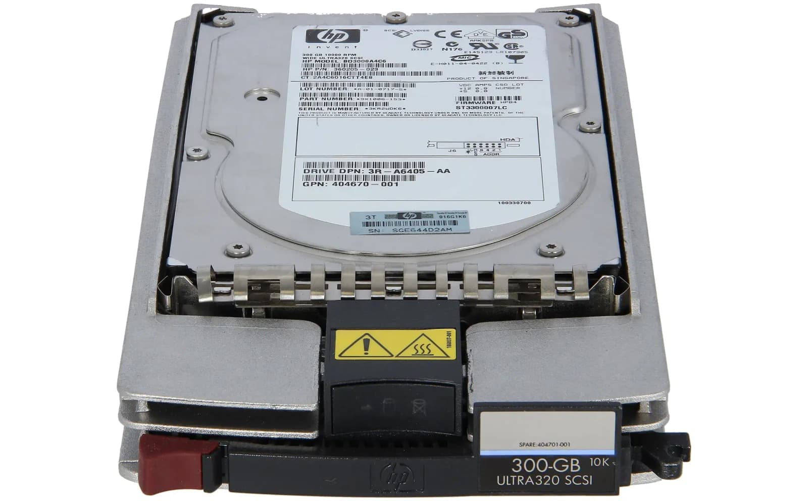 HP 300GB 10K RPM U320 Univ Hard Drive (350964-B22)