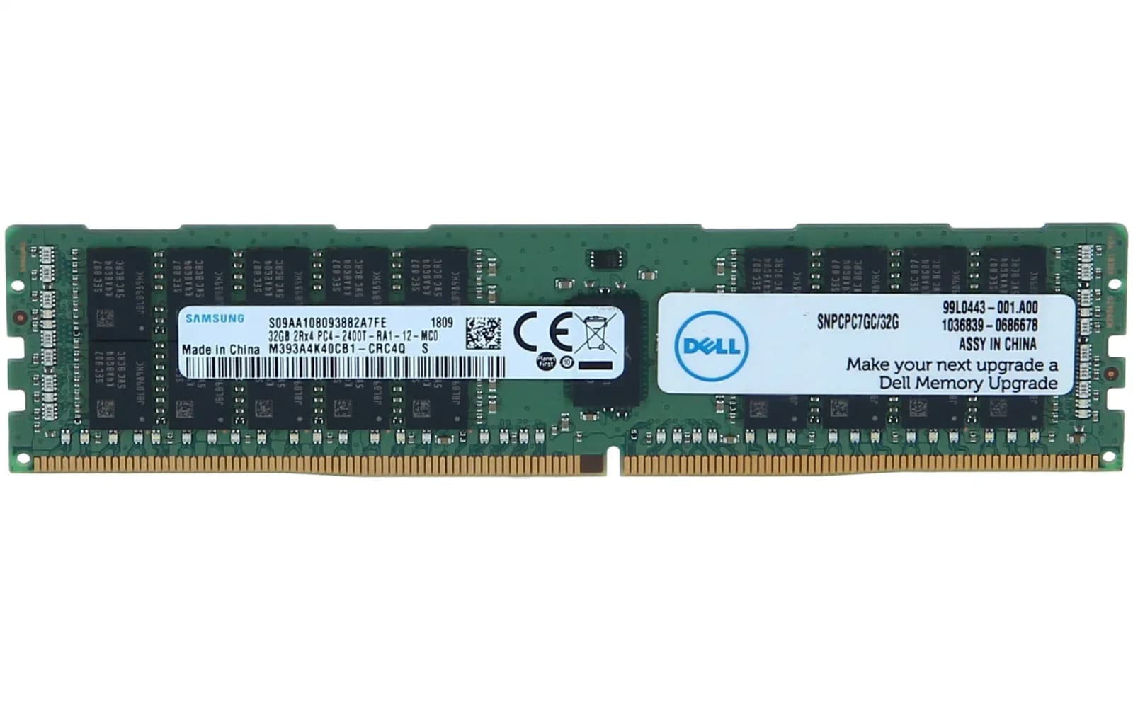 DELL 32GB 2Rx4 PC4-19200T DDR4-2400MHz (370-ACNS)
