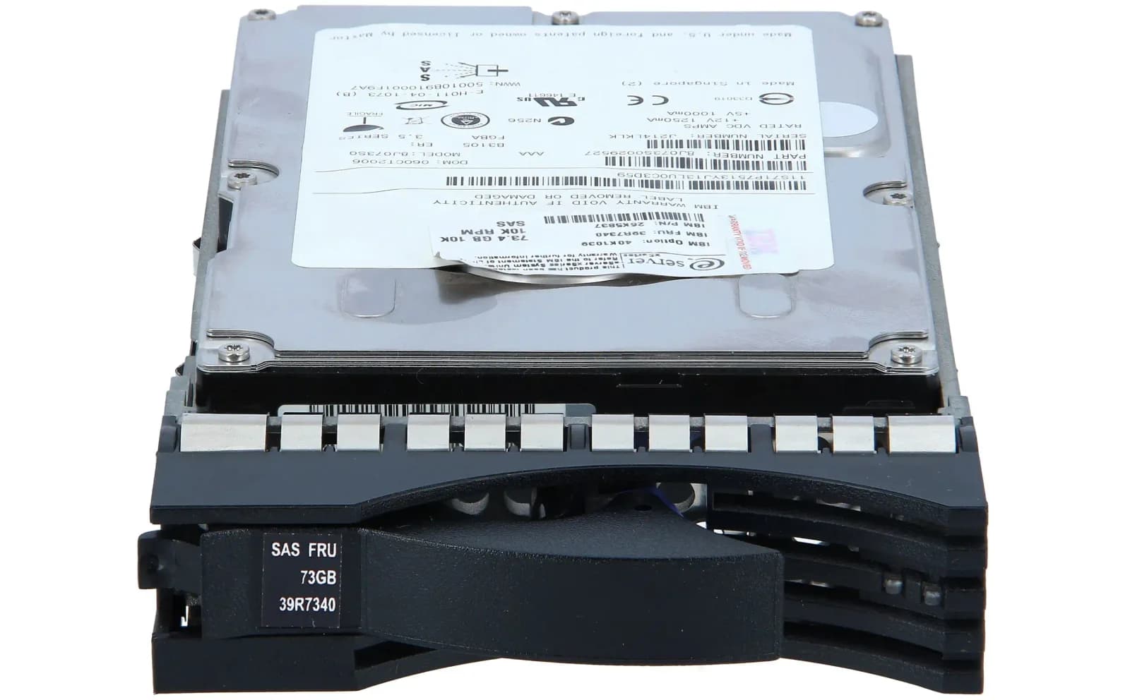 IBM 73.4GB GB 10K SAS Hard Disk Drive (Hot Swap) (39R7340)