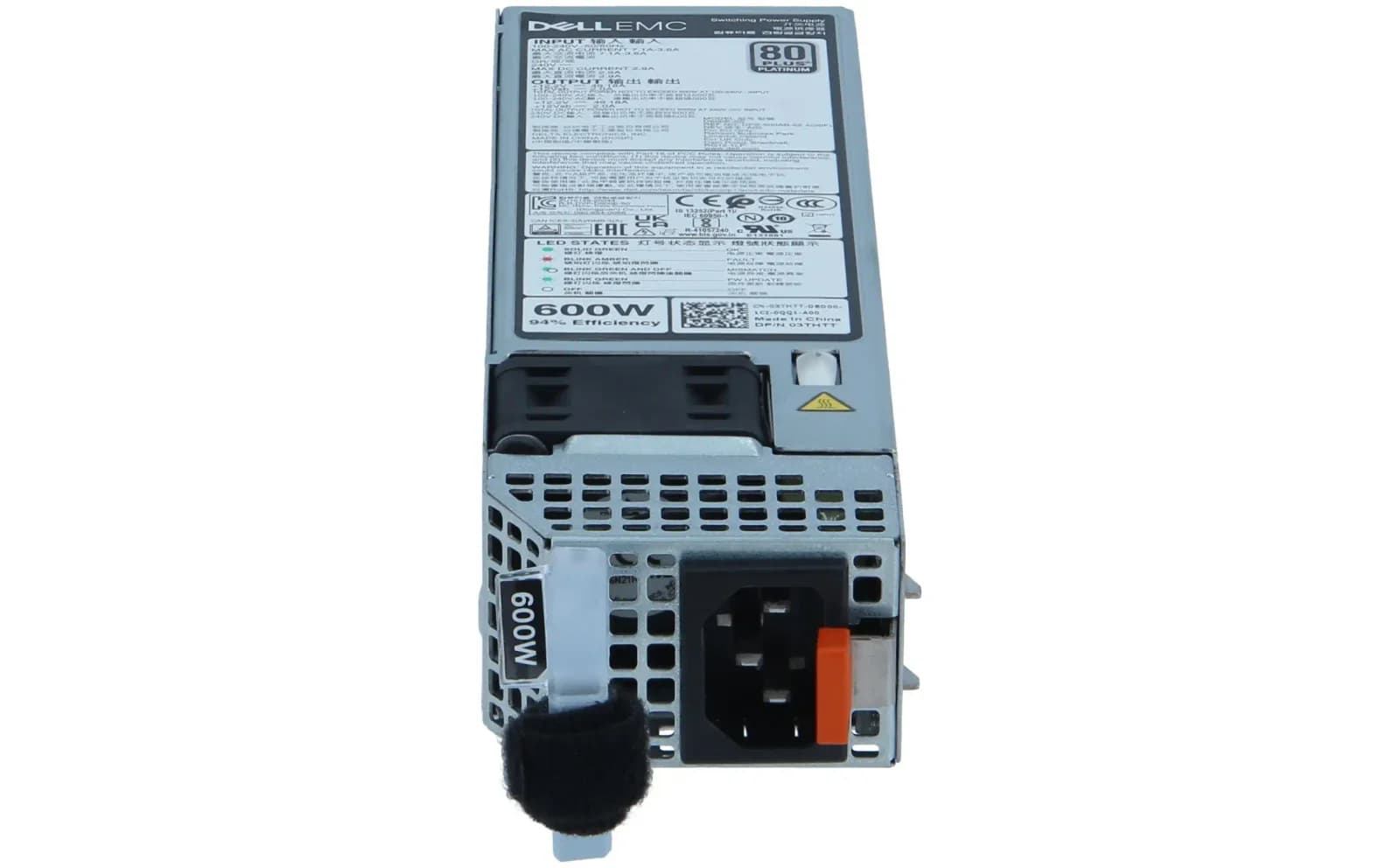 DELL 600W Platinum, PSU (3THTT)