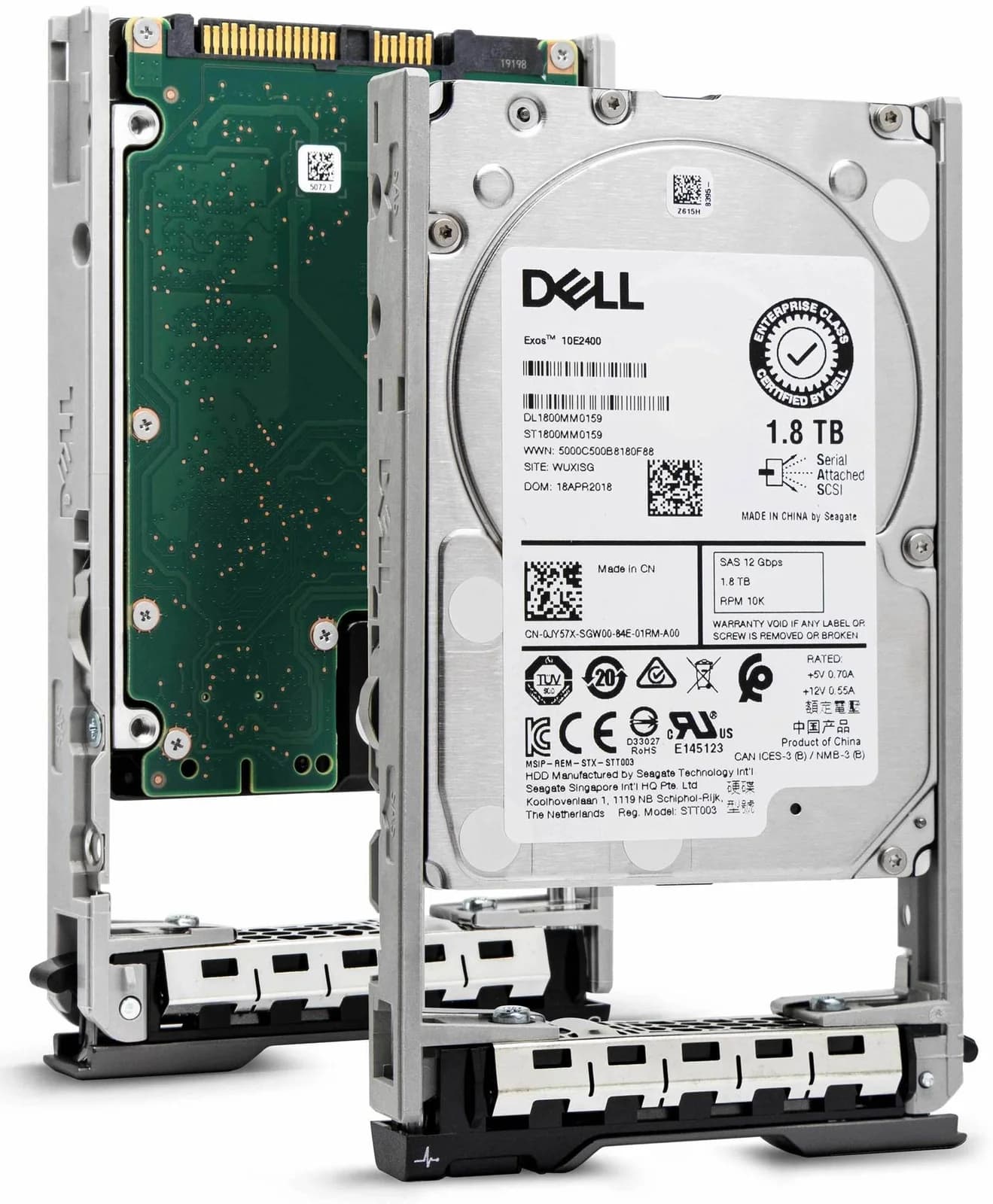 Dell Жёсткий диск, 1.8 TB, 2.5" (6.4 cm), SAS 12Gb/s (400-AJQM)