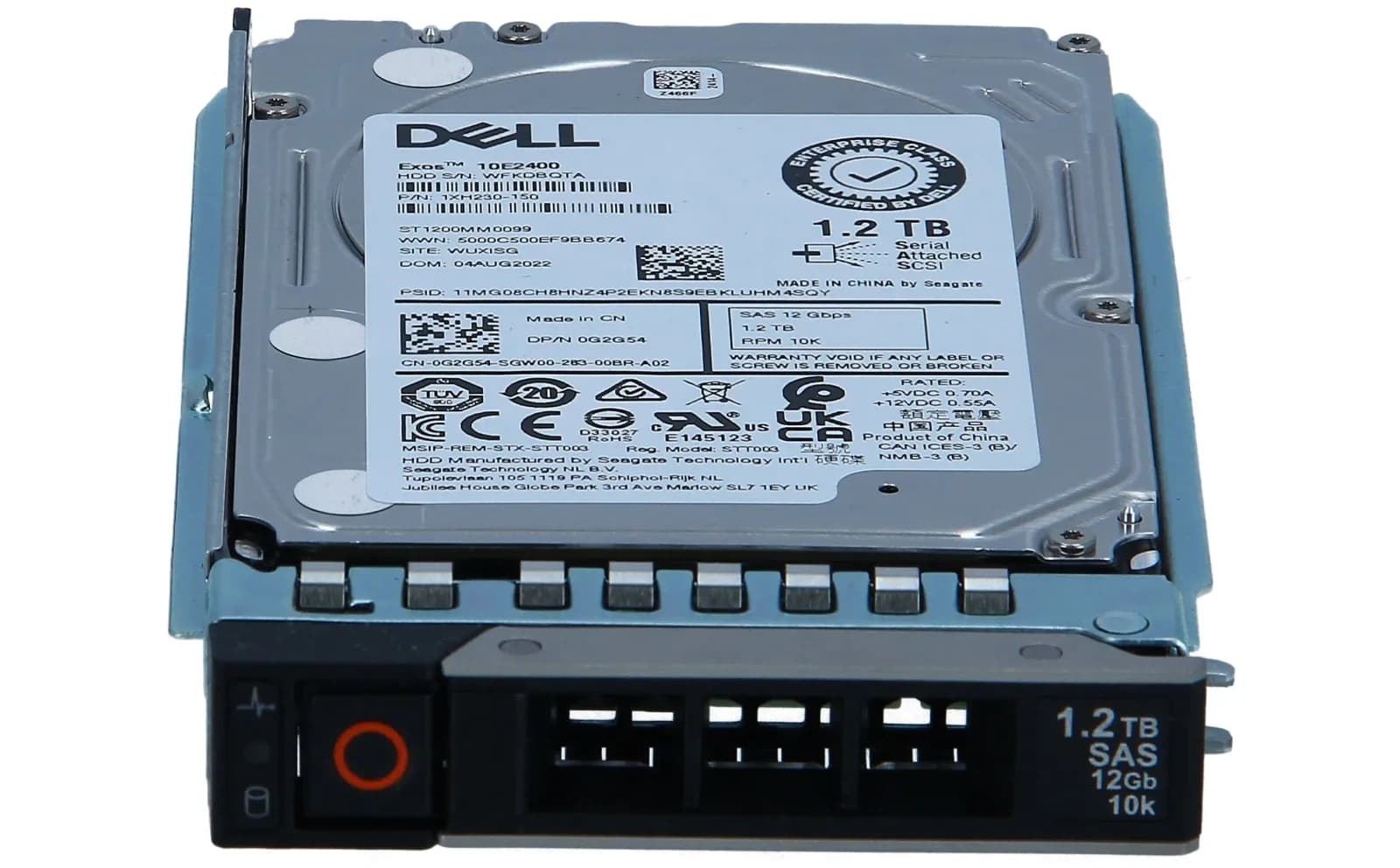 Dell Жёсткий диск, 1.2 TB, Hot-Swap, 2.5" (6.4 cm) (400-ATJL)
