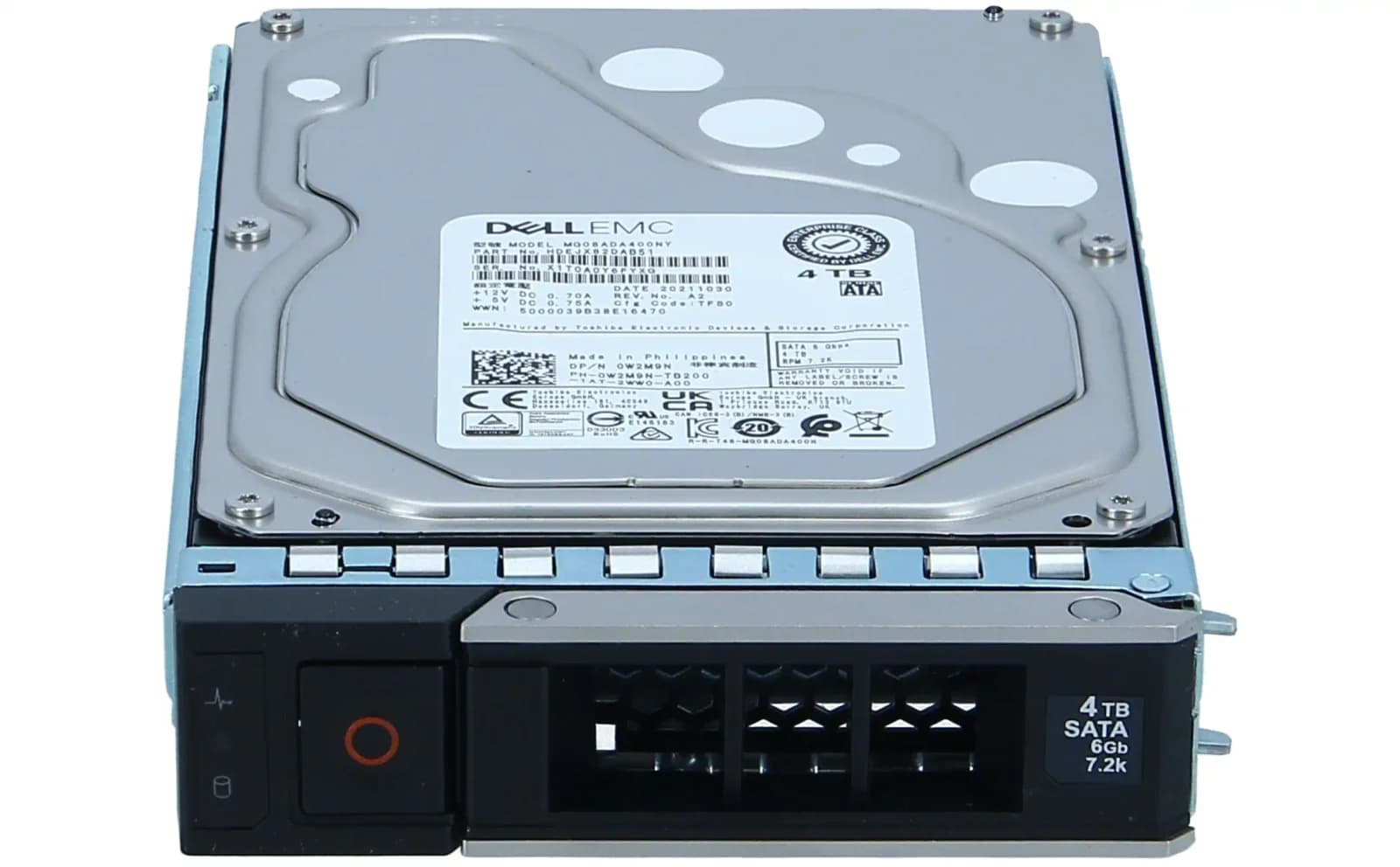 DELL 4 TB, Hot-Swap, 3.5" (8.9 cm), 7.2K (400-ATKN)